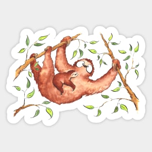 Sloth Sticker